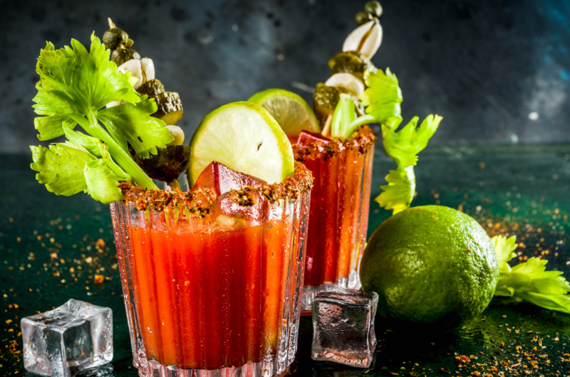 Bloody Mary con Sal Gruesa y Pimienta